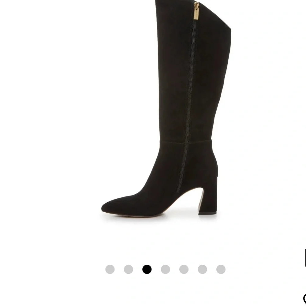 Vince Camuto VP- Kailen2 Black Tall Heeled Boots. Wide Calf. - Picture 1 of 7